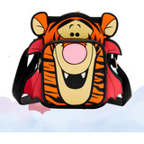 Bolsa Crossbody Loungefly Disney Tigger Halloween Diseño Liso De Piel Sintética  Tigger Halloween  Y  Winnie The Pooh  Y  Crossbody Asas Color Negro