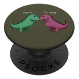 Popsocket Boredkoalas Para Telefono Con Imagen De T-rex