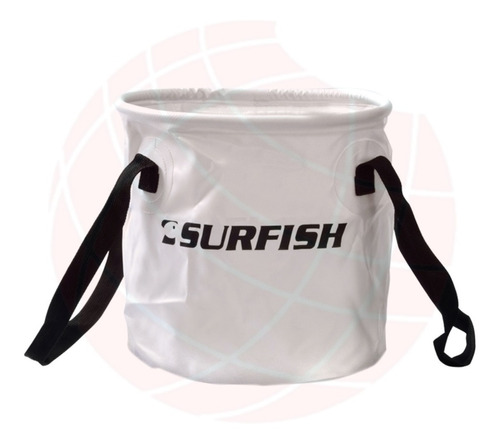 Balde Plegable Surfish Pvc 10l Para Pesca Carnada Kayaks