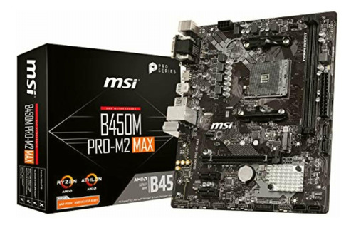 Msi Proseries Amd Ryzen 1ª Y 2ª Generación Am4 M.2 Usb 3