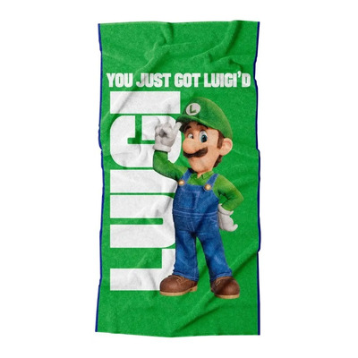 Toalla Premium Just Luigi Color Verde | MercadoLibre
