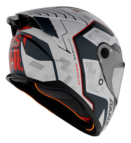 Capacete Moto Axxis - Hawk Evo Sv First One Loja Fxm