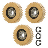 3 Piezas De Engranajes De Motor De Bicicleta Eléctrica De 36