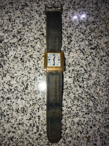 Reloj Marca Swatch De Jean Unisex Reversible Usado
