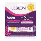 Leblon Balsamo Labial Fps30 4,25 Gr Sabor Mora/frambuesa