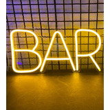 Placa Luminoso/letreiro Led Neon Bar ,drinks, Barman, Bebida