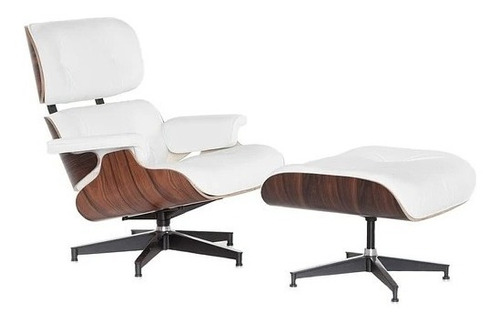 Sillón Eames Ottoman Cuero - Despacho Gratis Rm