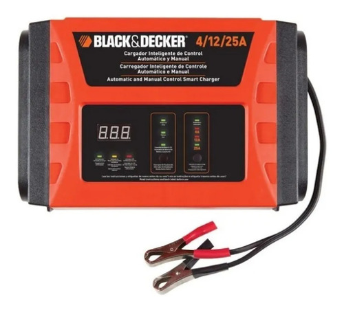 Cargador Batería Inteligente Black Decker 12v 25amp Bc25