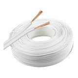 Cable Paralelo Bipolar 2x1,5mm Por Rollo 50 Metros Blanco