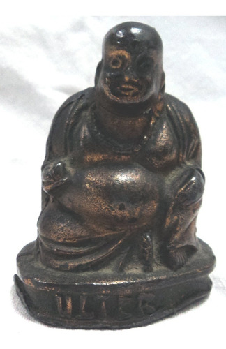 Antiguo Buda De Bronce 5,5 Cm. B15