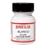 Pintura Para Cuero Tipo Angeluz Acrilica X 35ml Blanco