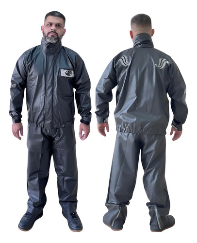 Capa Conjunto De Chuva Motoqueiro Alba Europa Original | Frete grátis