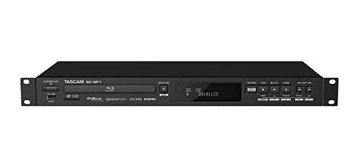 Reproductor Blu-ray Tascam Bd-mp1 Usb Dvd Hdmi -negro