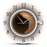 Reloj De Pared Silencioso Decorativo Para Cocina Con Taza De