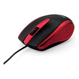 Mouse Verbatim Con Cable/rojo