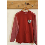 Buzo Mlb Majestic Washington National Béisbol Importado