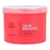 Mascara Color  Brilliance Invigo 500gr Wella