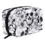 Zoeo Bolsa De Maquillaje Con Calavera De Azucar Mexicana, Fl