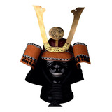 Casco Mascara Samurai Kabuto Yoroi Bogu Menpo Escala Real