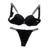 Conjunto De Lingerie Da Victoria's Secret Com Vidro