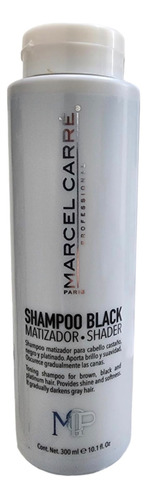 Marcel Carre Shampoo Black 300ml Matizador