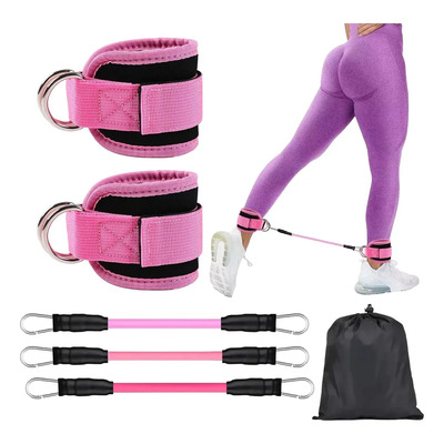 Swszdy 5 Pzs\u002Fset Grilletes Para Tobillo Gym Entrenamiento De Glúteo,ejercicios De Glúteos, Ejercicios De Parte Inferior Del Cuerpo, Correas Ajustables Para Piernas Con Acolchado De Neopreno | MercadoLibre