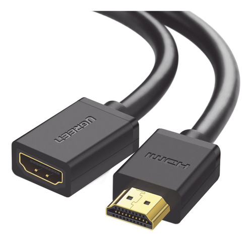 Cable Extensor Hdmi 0.5m 4k@60hz 3d Hdr Macho A Hembra