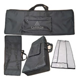Capa Bag Master Luxo Teclado Korg Krome 61 Ex Bk + Cobertura