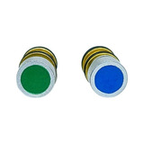 Válvula Botão Verde / Azul Seringa (par) Modelo Antigo Dabi