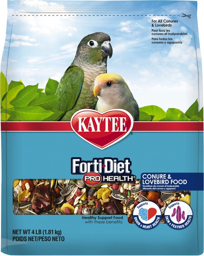 Alimento Premium+ Loro Y Agaporni Kaytee Pro Health (1.8 Kg)