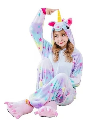 Pijama Enteros Animales - Kigurumi Enterito Niños Adultos 