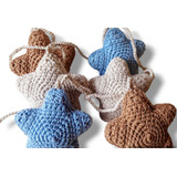 Guirnalda Estrella Tejida Crochet, Colgante,deco Bebé. Amigu