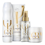 Kit 4 Produtos Wella Oil Reflections