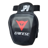 Piernera Rigida Dainese Negro-rojo