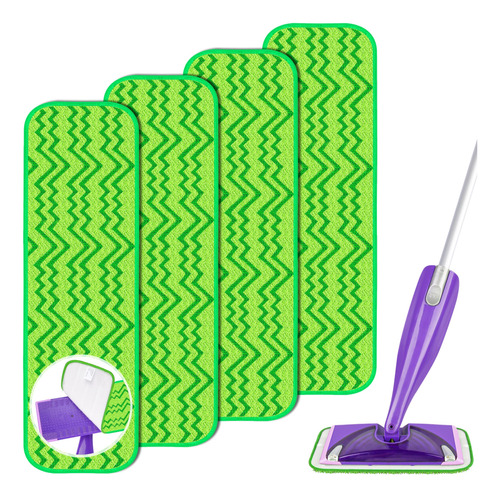 Almohadillas Reutilizables Para Mopa Swiffer Powermop, Paque