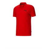 Camiseta Puma Para Hombres Tipo Polo Essentials Block