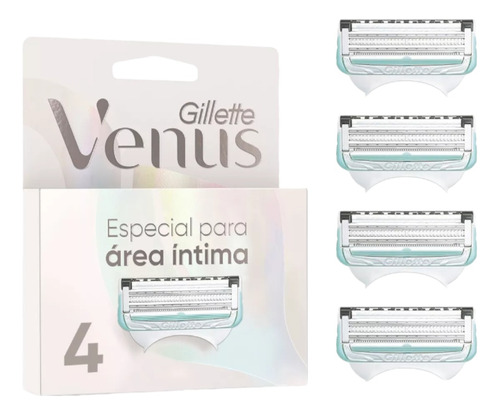 Repuestos Para Rastrillo Venus Área Intima 4 Uds