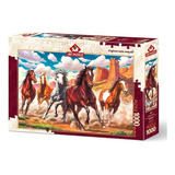 Rompecabezas Caballos Salvajes Galopando 1000 Pz Art Puzzle