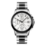 Relógio Masculino Casual Social B.urban Essence 42mm Aço 