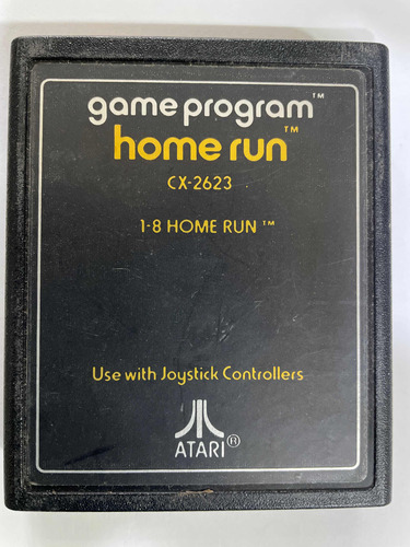 Cartucho Atari 2600. Home Run