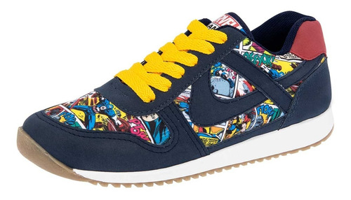 Tenis Unisex Marvel Licencias Panam 060012-0092 2-5 *215 T3