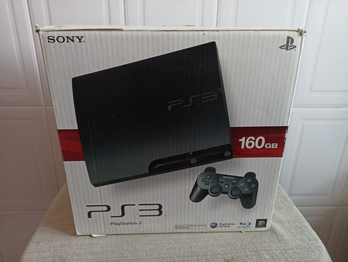 Solo Caja Consola Ps3 Slim 160gb