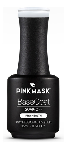 Rubber Base Coat White (15ml) - Marca Pink Mask