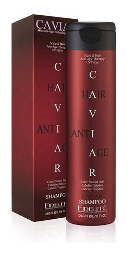 Shampoo Cabellos Coloracion Teñidos Fidelite X260ml Caviar