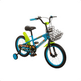 Bicicleta Infantil Rodado 20 Street Rueditas Canasto Love