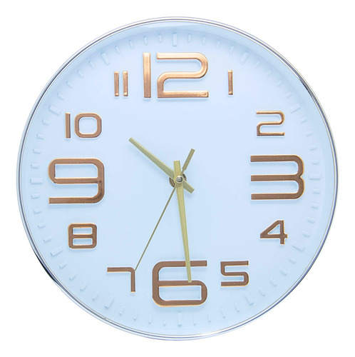 Relógio De Parede Decorativo Moderno 25cm Para Cozinha Sala 