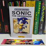 Sonic The Hedgehog Box + Manual (mega Drive) Tectoy