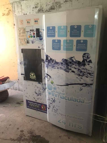 Purificadora Agua Despachador 24hrs Vending Automátic Moneda