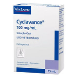 Cyclavance 100 Mg/ml Virbac 15ml Cães Dermatite Original