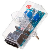 Dps/protetor Surto Clamper Rj45/lan + Energia Transparente 